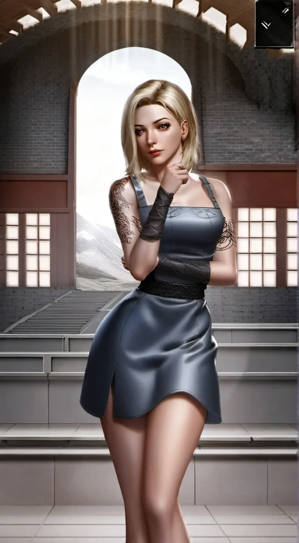 ai character: Julia  background