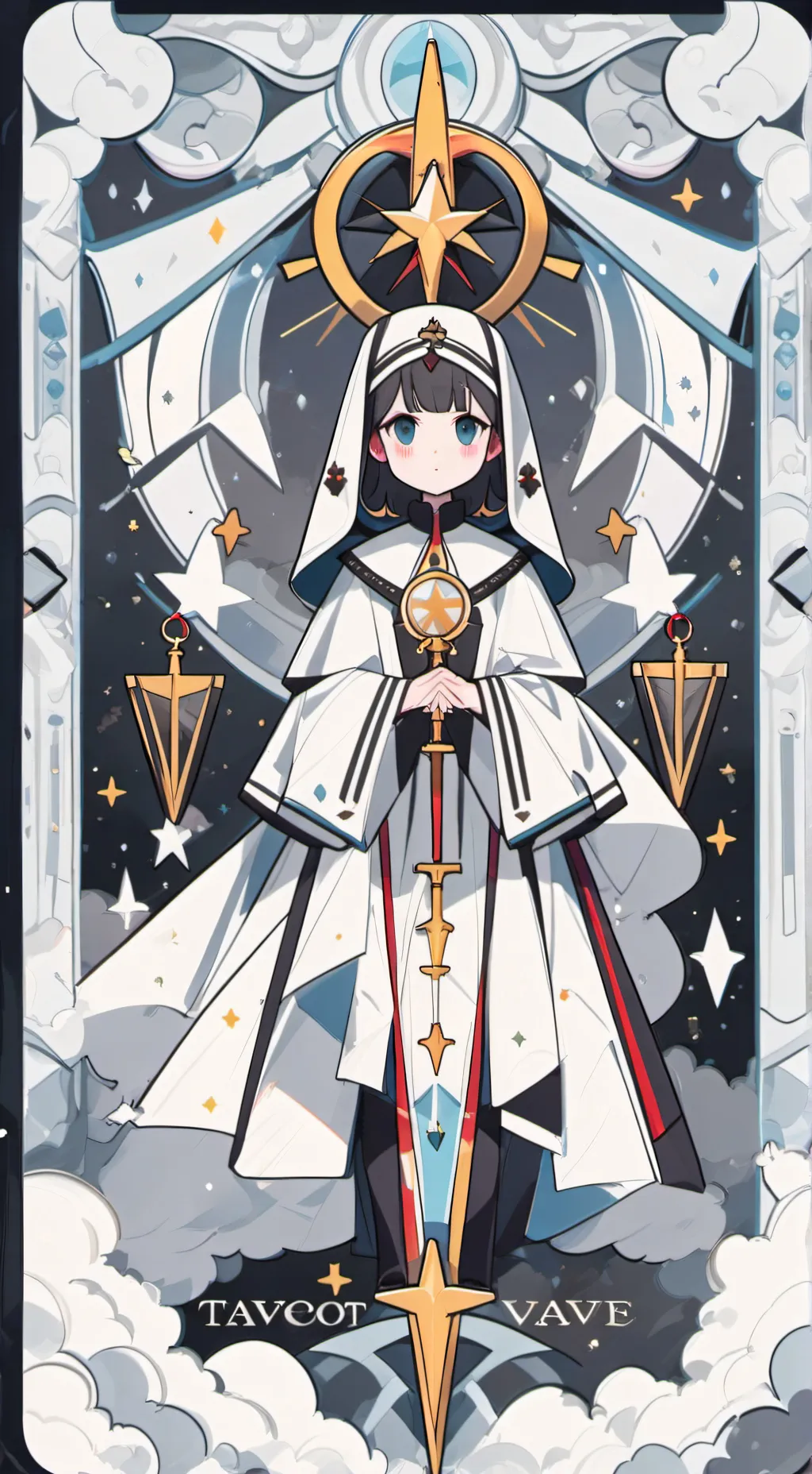 ai character: fruitcake background