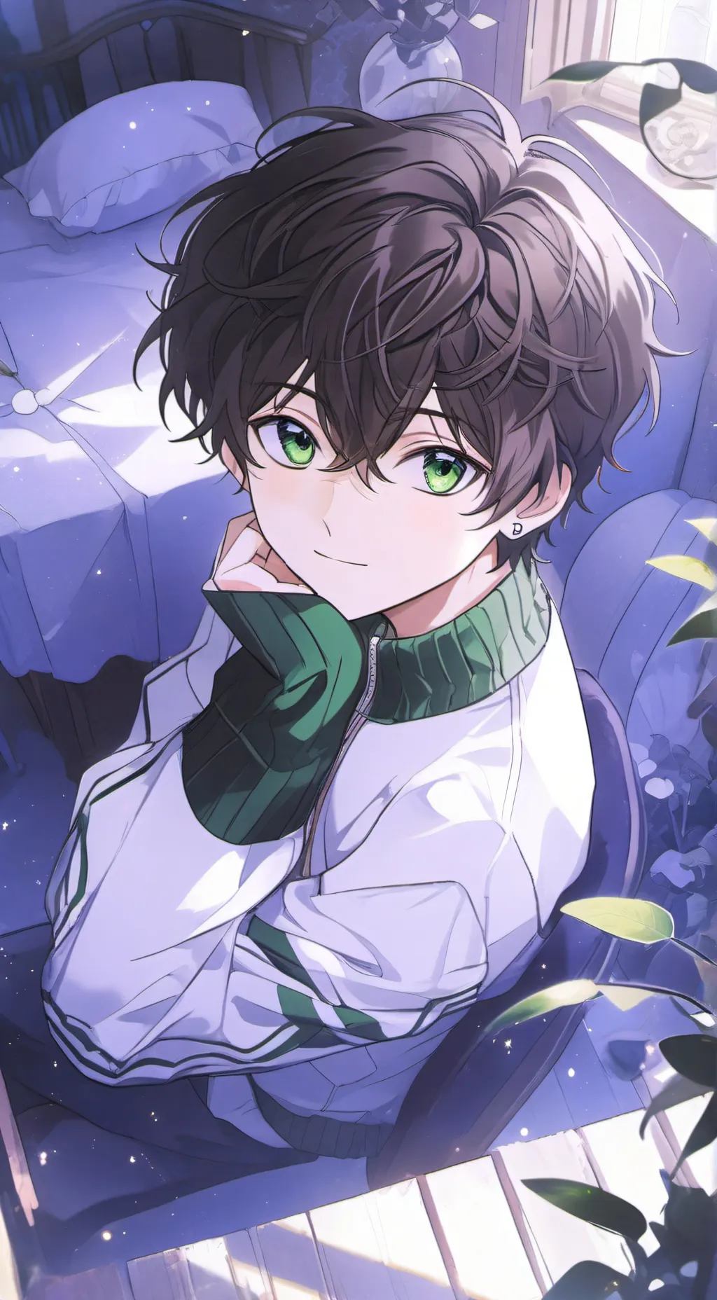 ai character: Leo Evans background