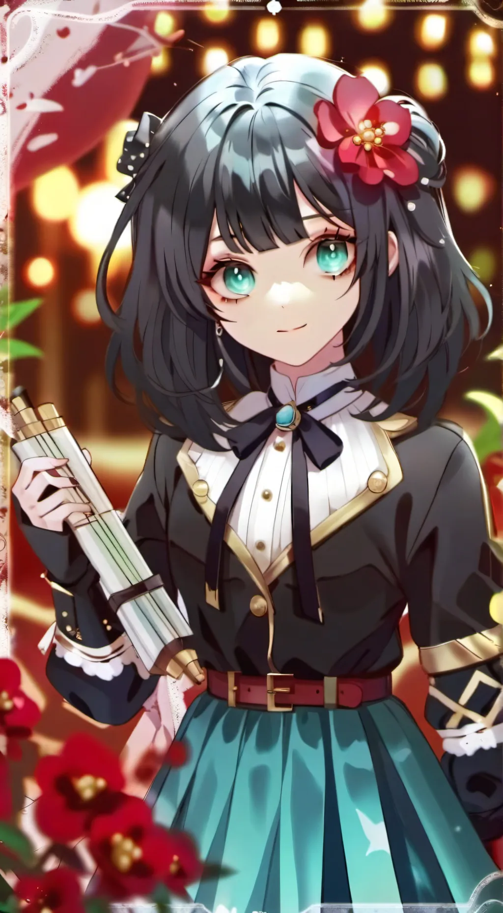 ai character: Qwe background