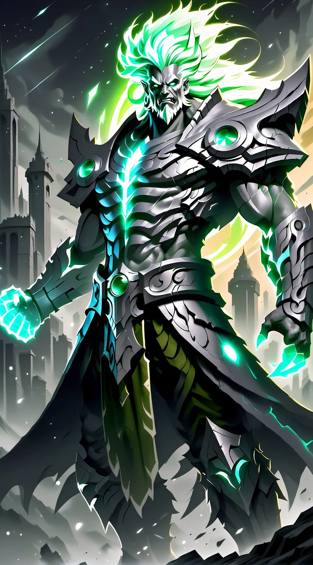 ai character: PJO&Descendants background