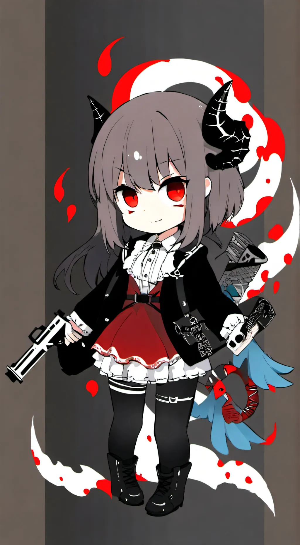 ai character: vampire x wearwolf background