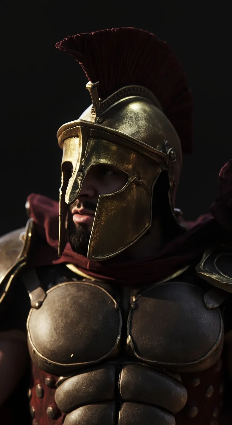 ai character: Sparta background