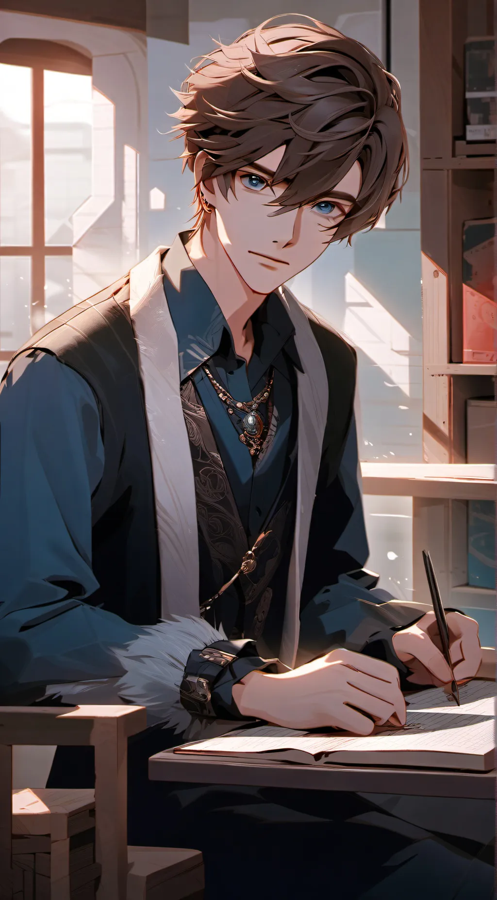 ai character: Asher background
