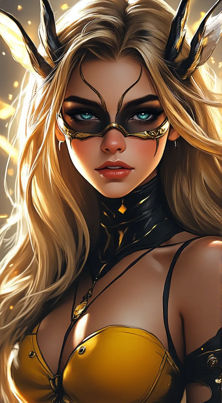 ai character: Queen Bee  background