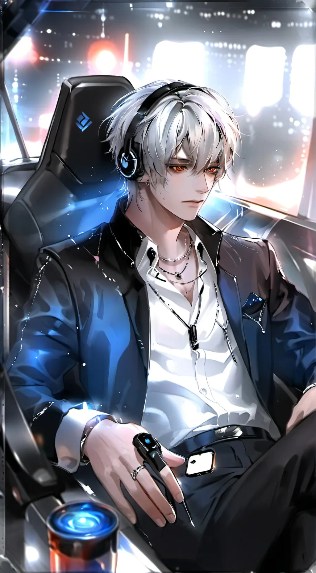 ai character: ✴{Daniel}✴ background