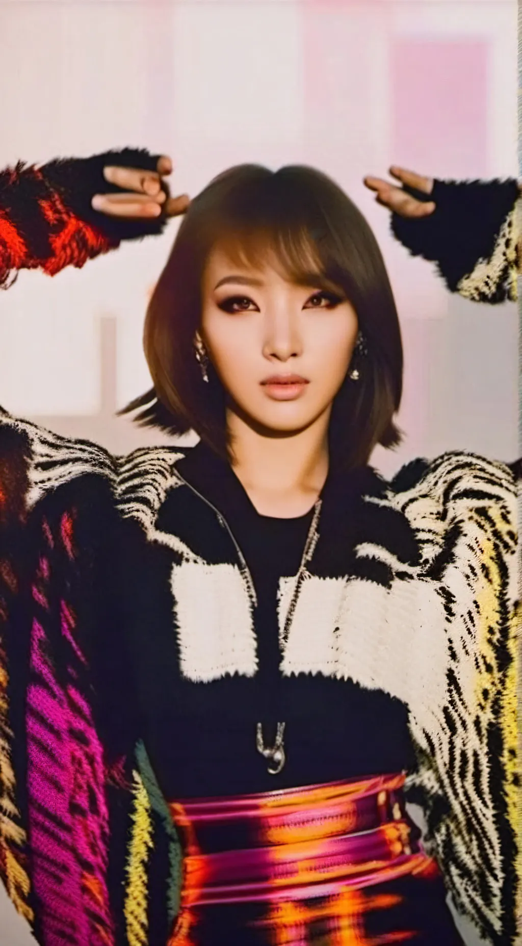 ai character: CL of 2NE1 background