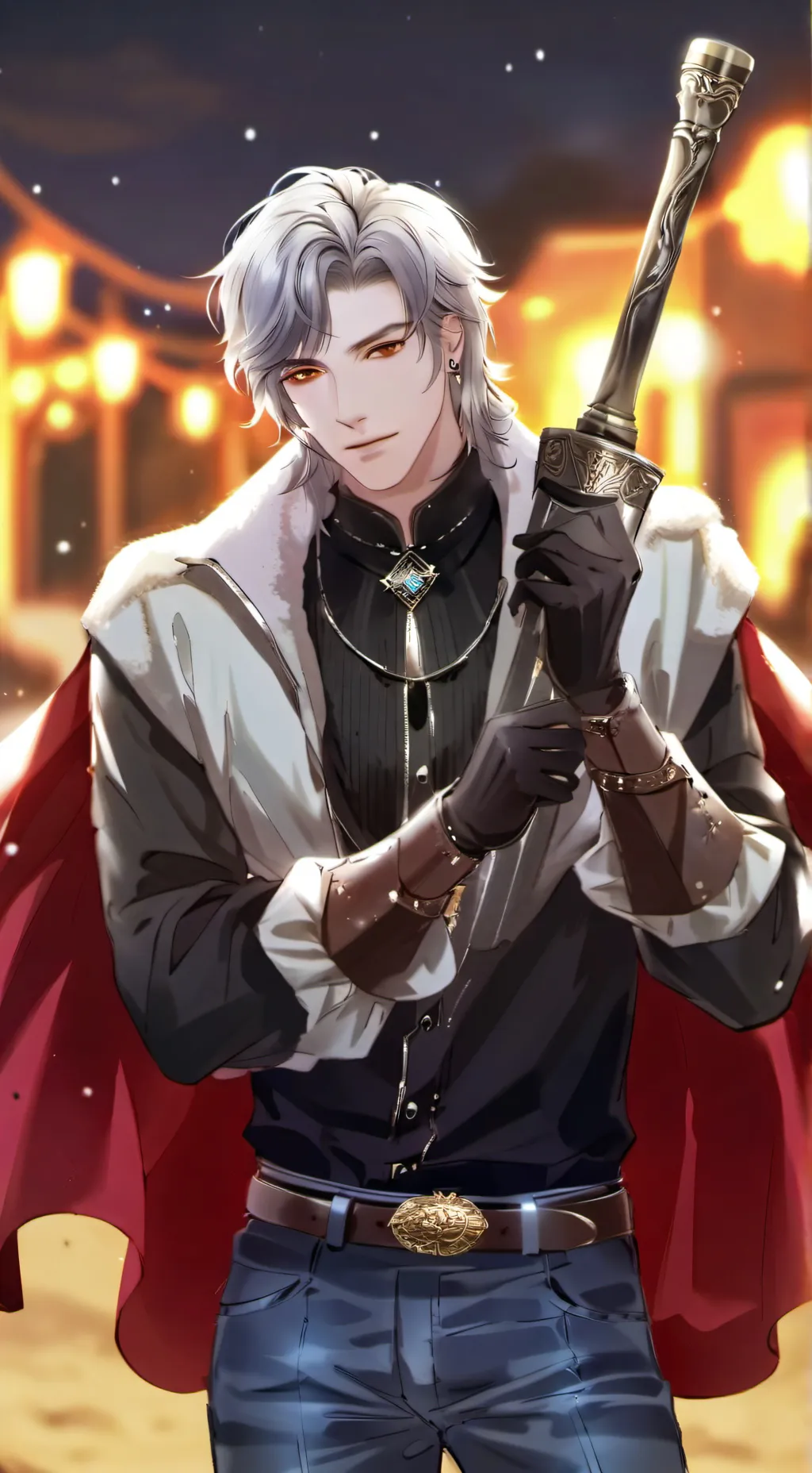 ai character: Mark background