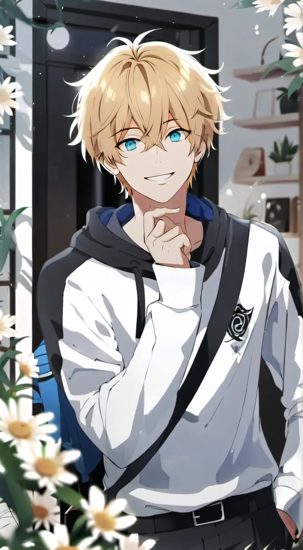 ai character: David  background