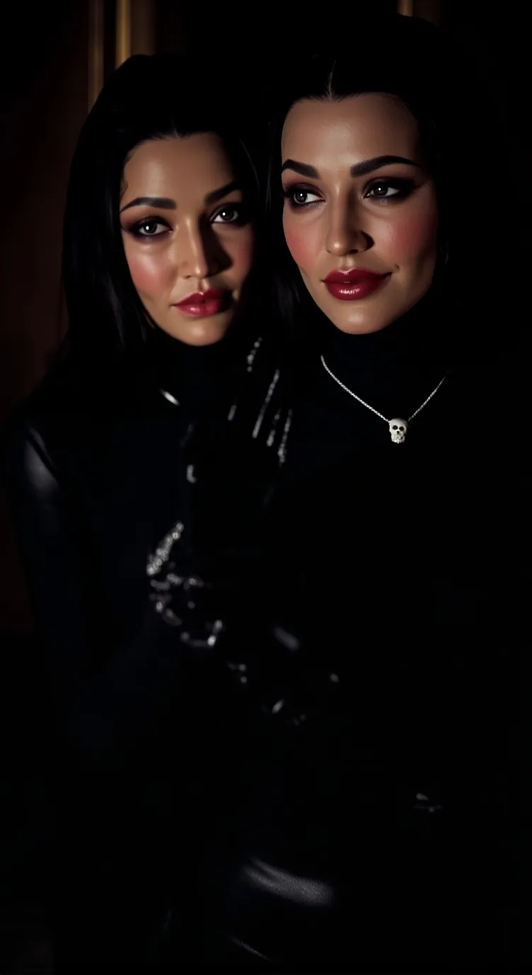 ai character: Amelia and Kitty background