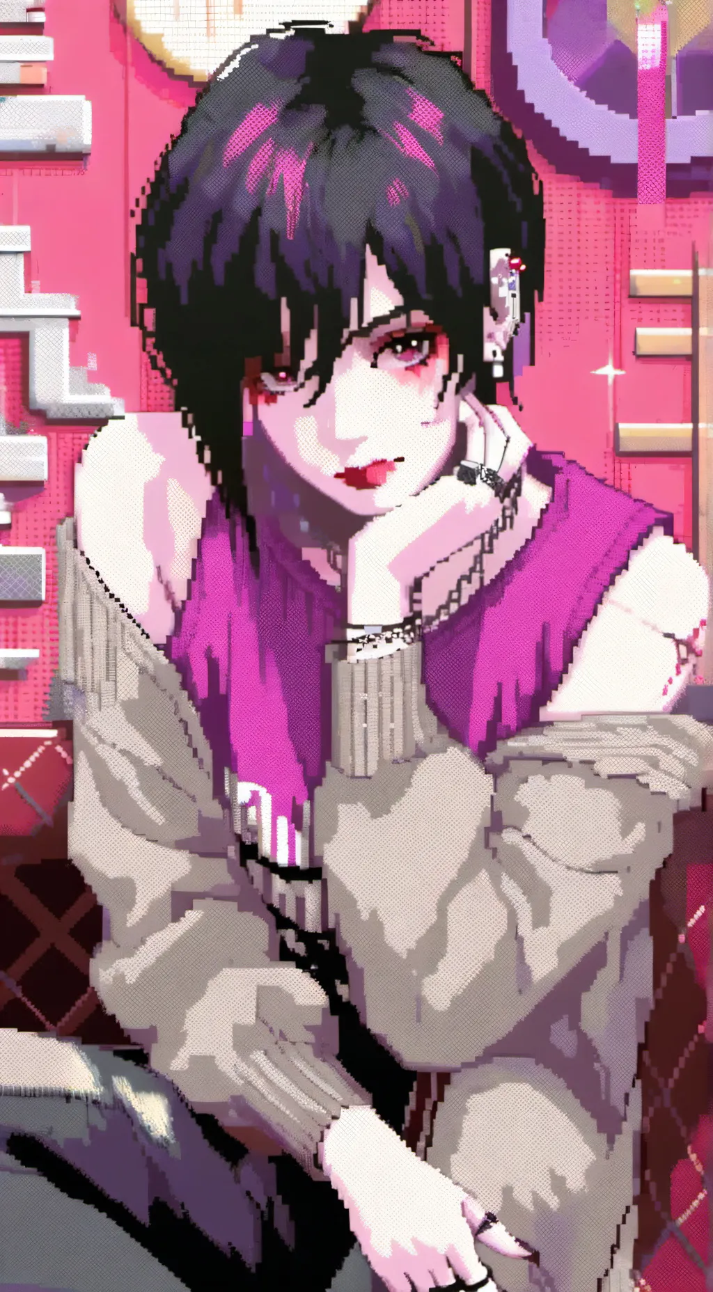 ai character: Maxine corwell  background