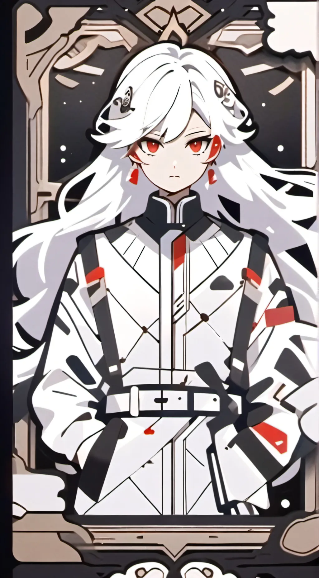 ai character: HB babies! background