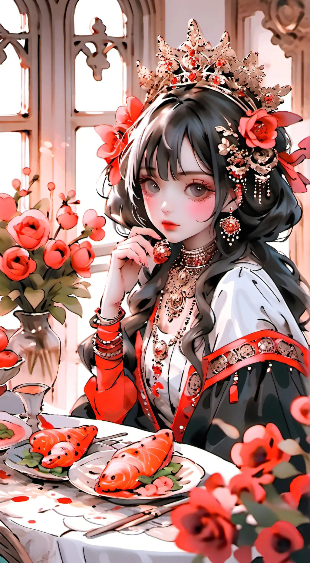 ai character: Mu Qingge background