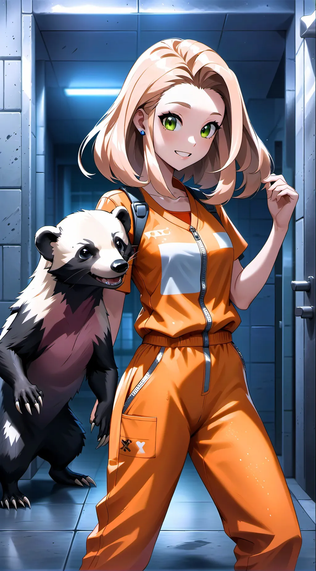 ai character: Casey and BamBam background