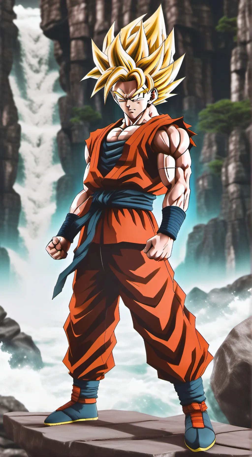 ai character: Goku background