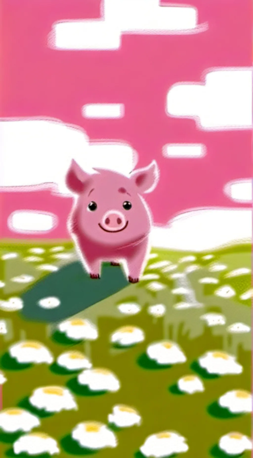 ai character: el cerdo magico background