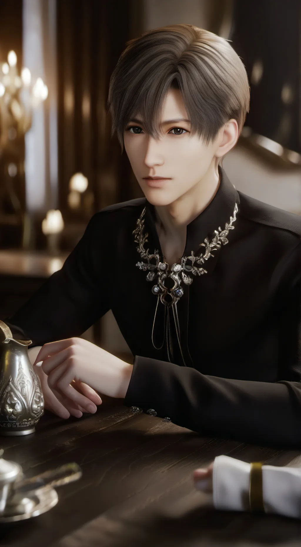 ai character: Mark background