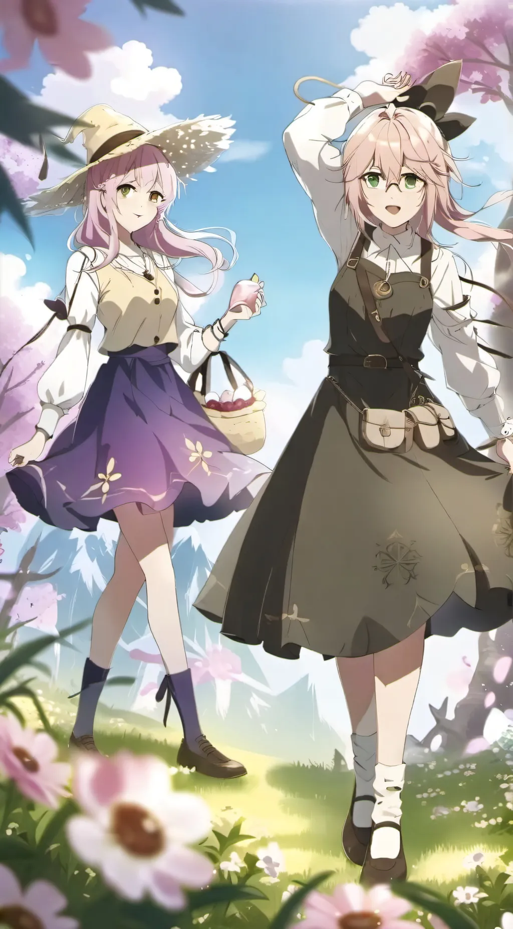 ai character: annelie(pick me)  background