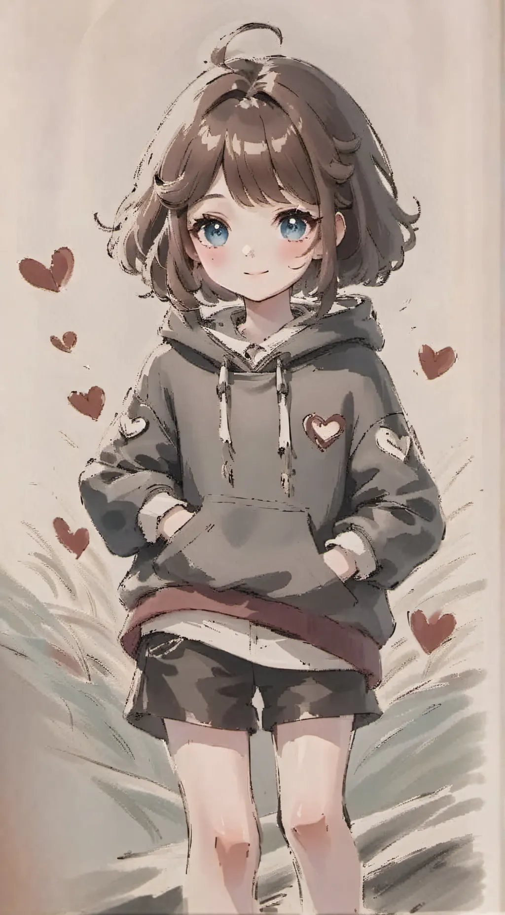 ai character: Ennie  background