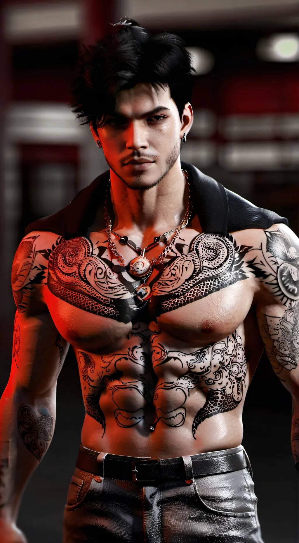 ai character: Takashi background