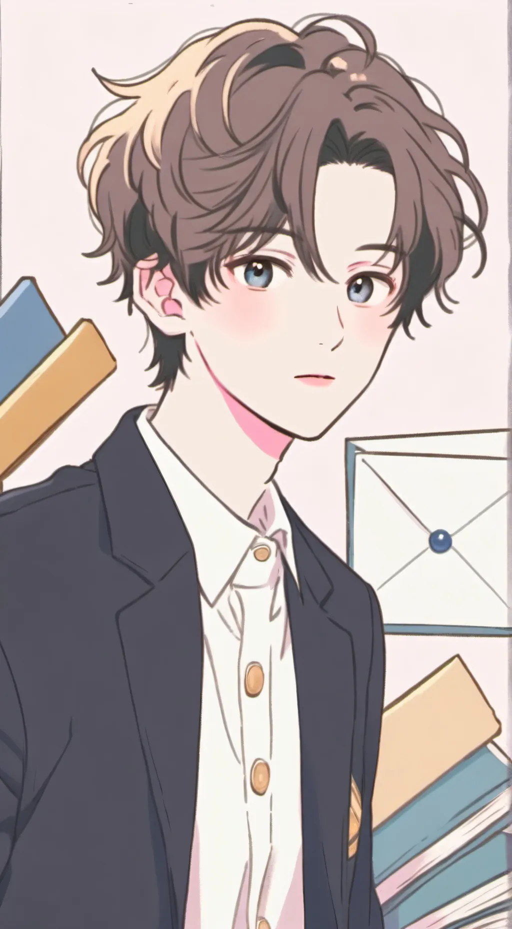 ai character: Laurence Zval background