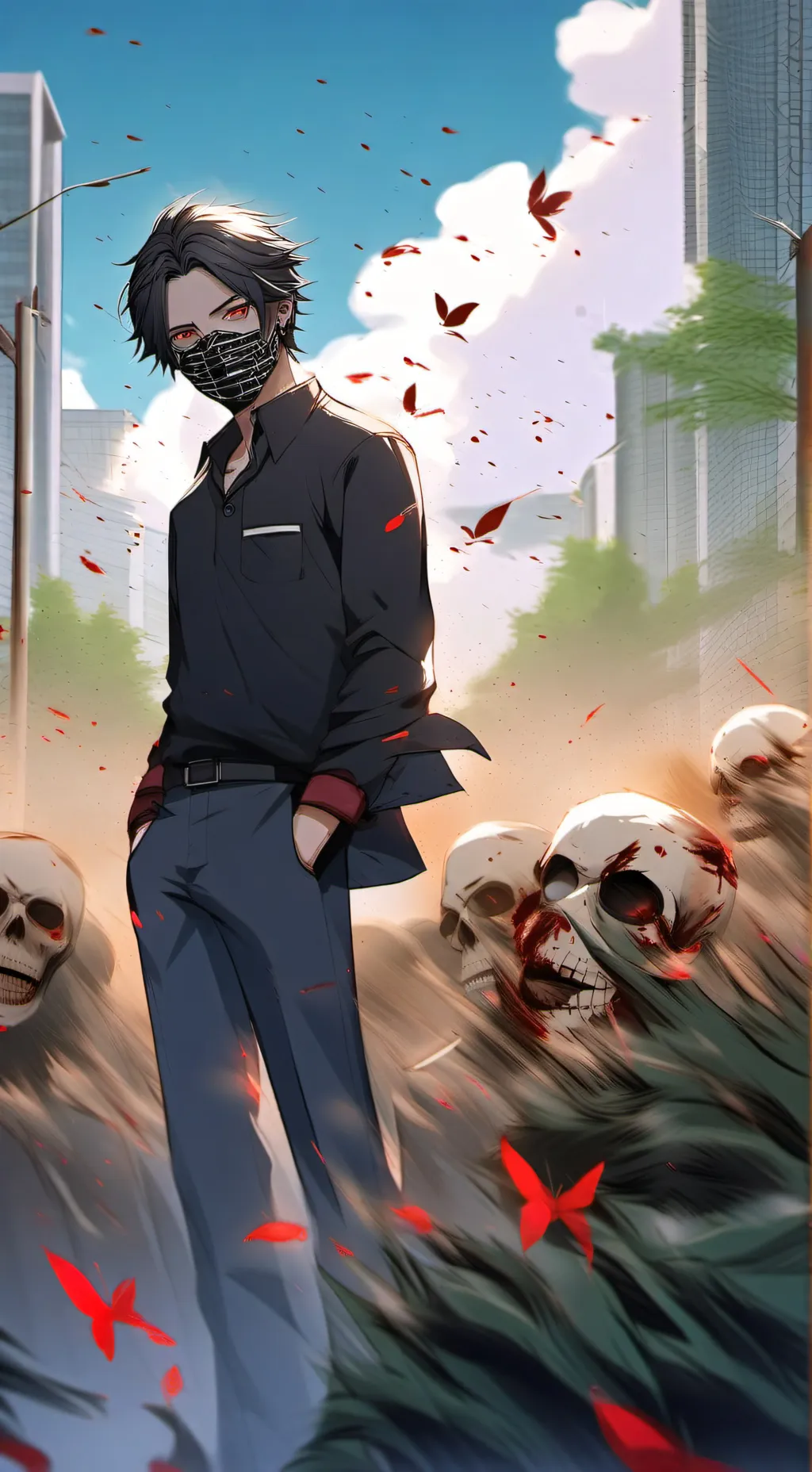 ai character: Zach background