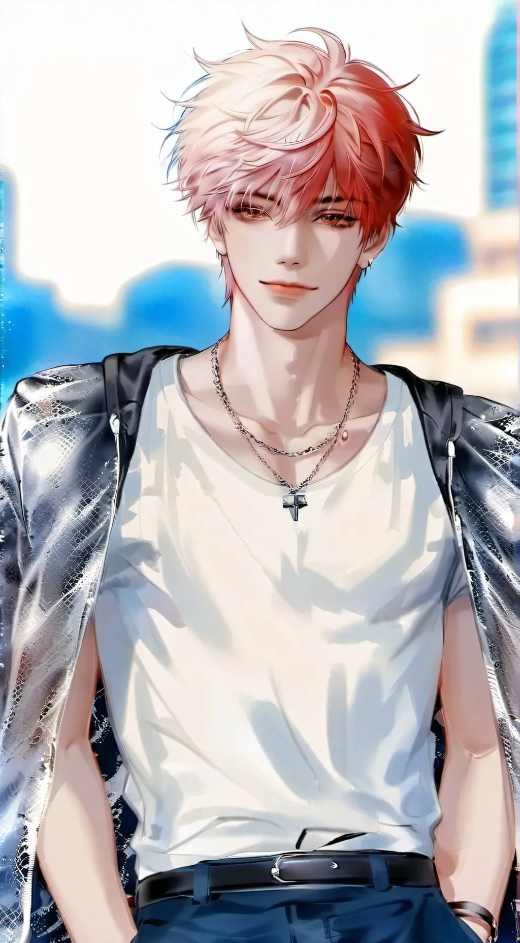 ai character: ☆- Liam-☆ background