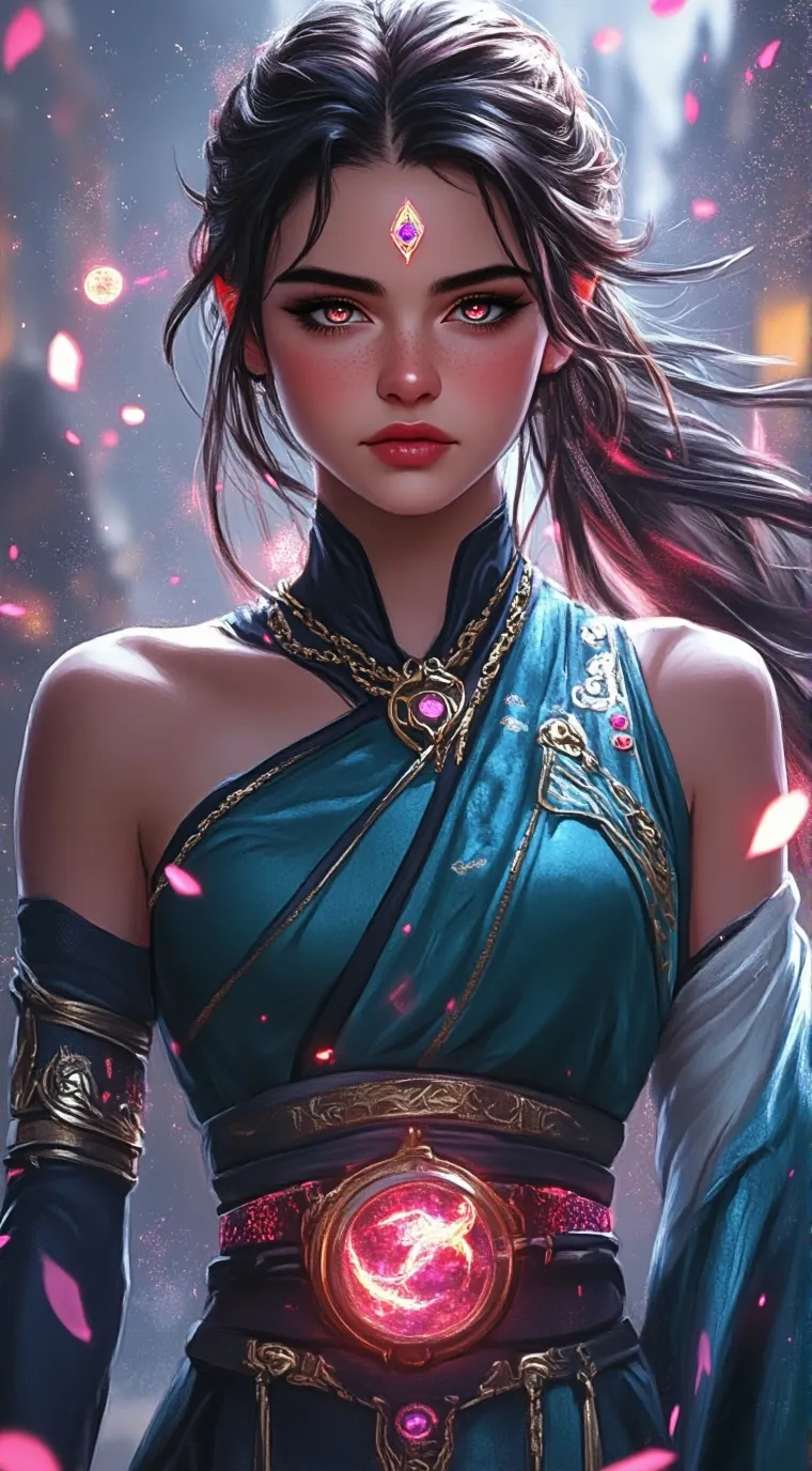 ai character: Azura background