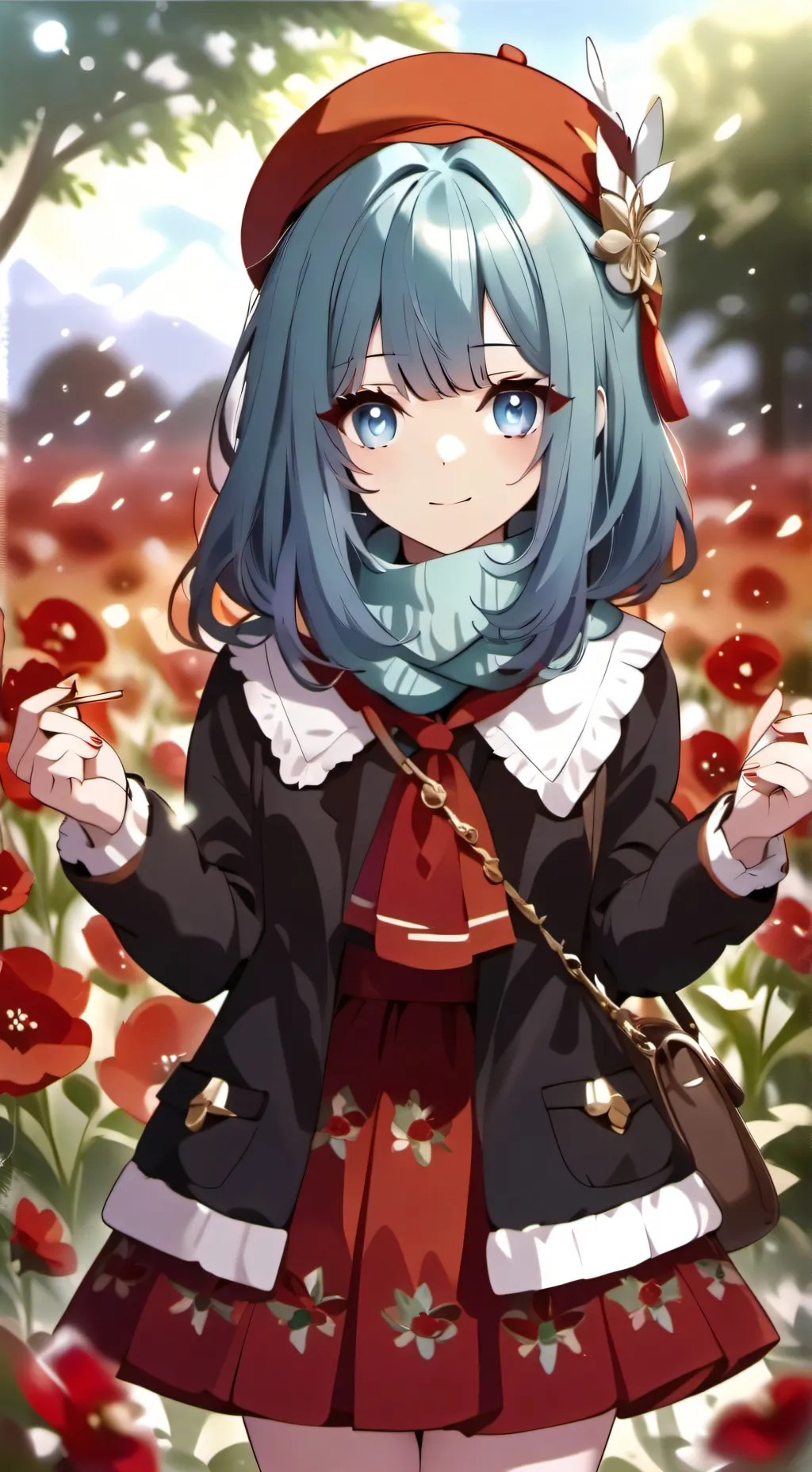 ai character: chihiro fujisaki background