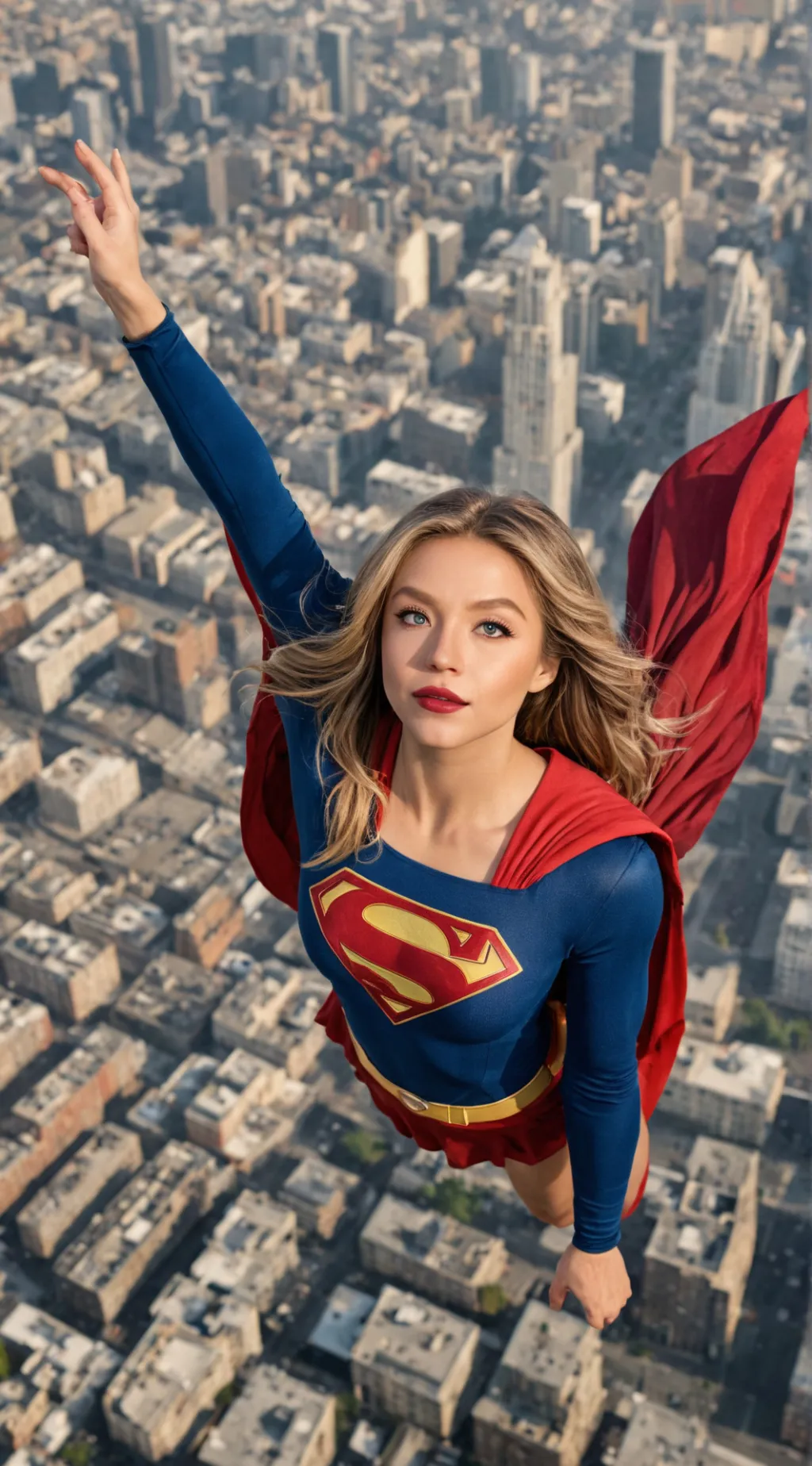 ai character: Supergirl background