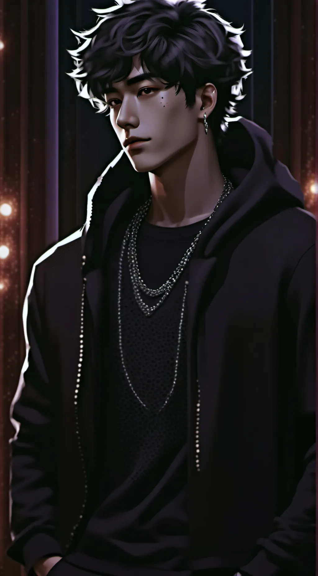 ai character: Lorenzo  background