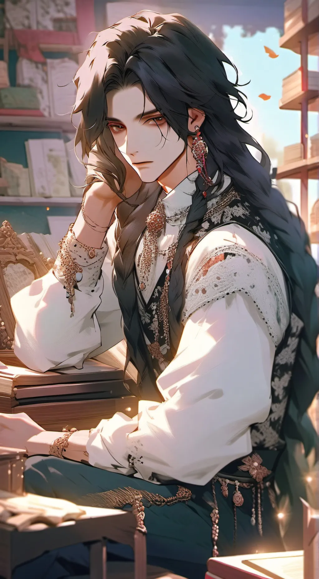 ai character: Hikaru background