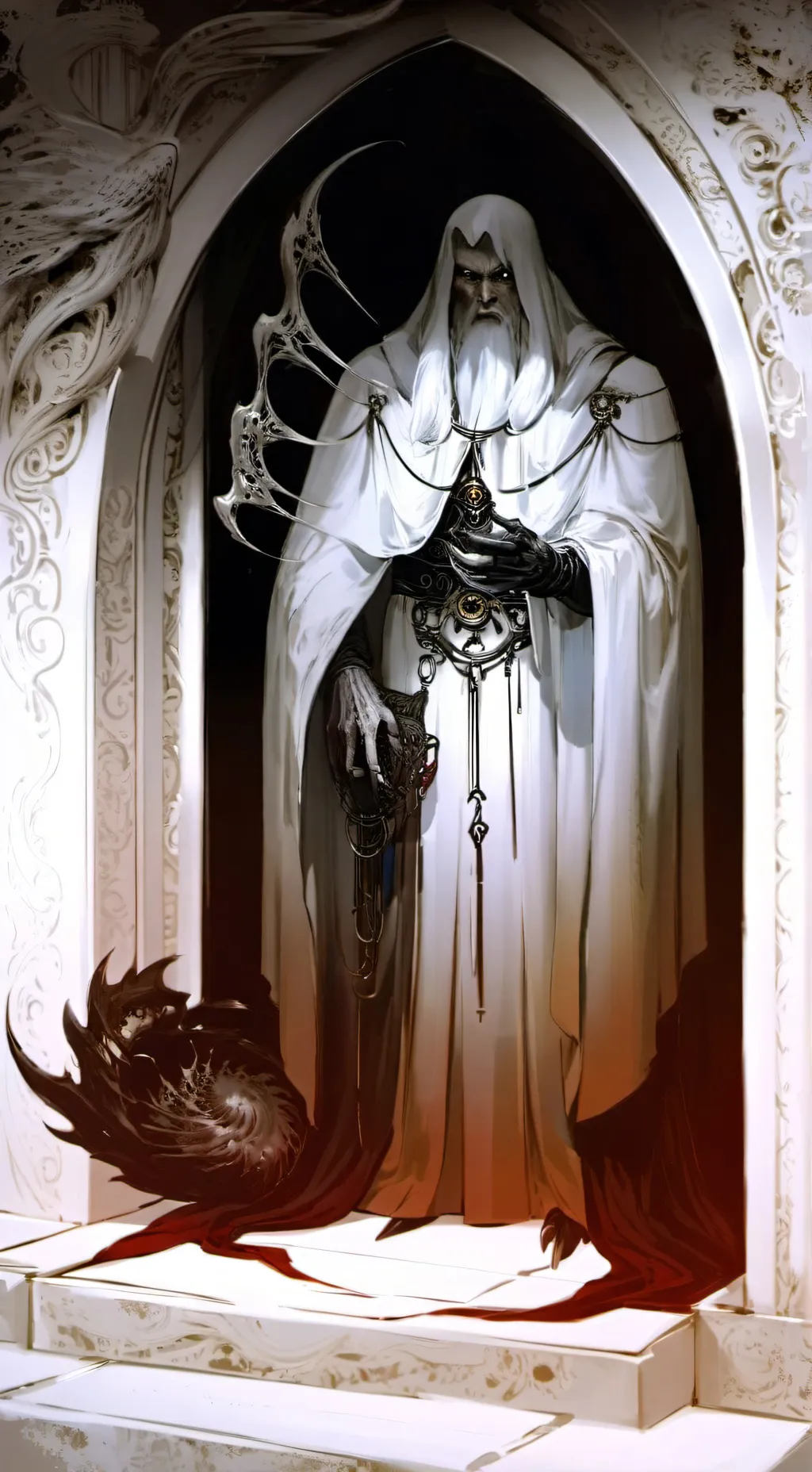 ai character: emperor zombie  background