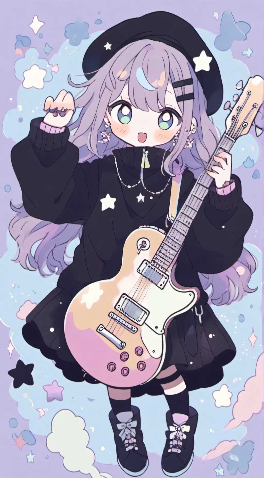 ai character: Your music taste  background