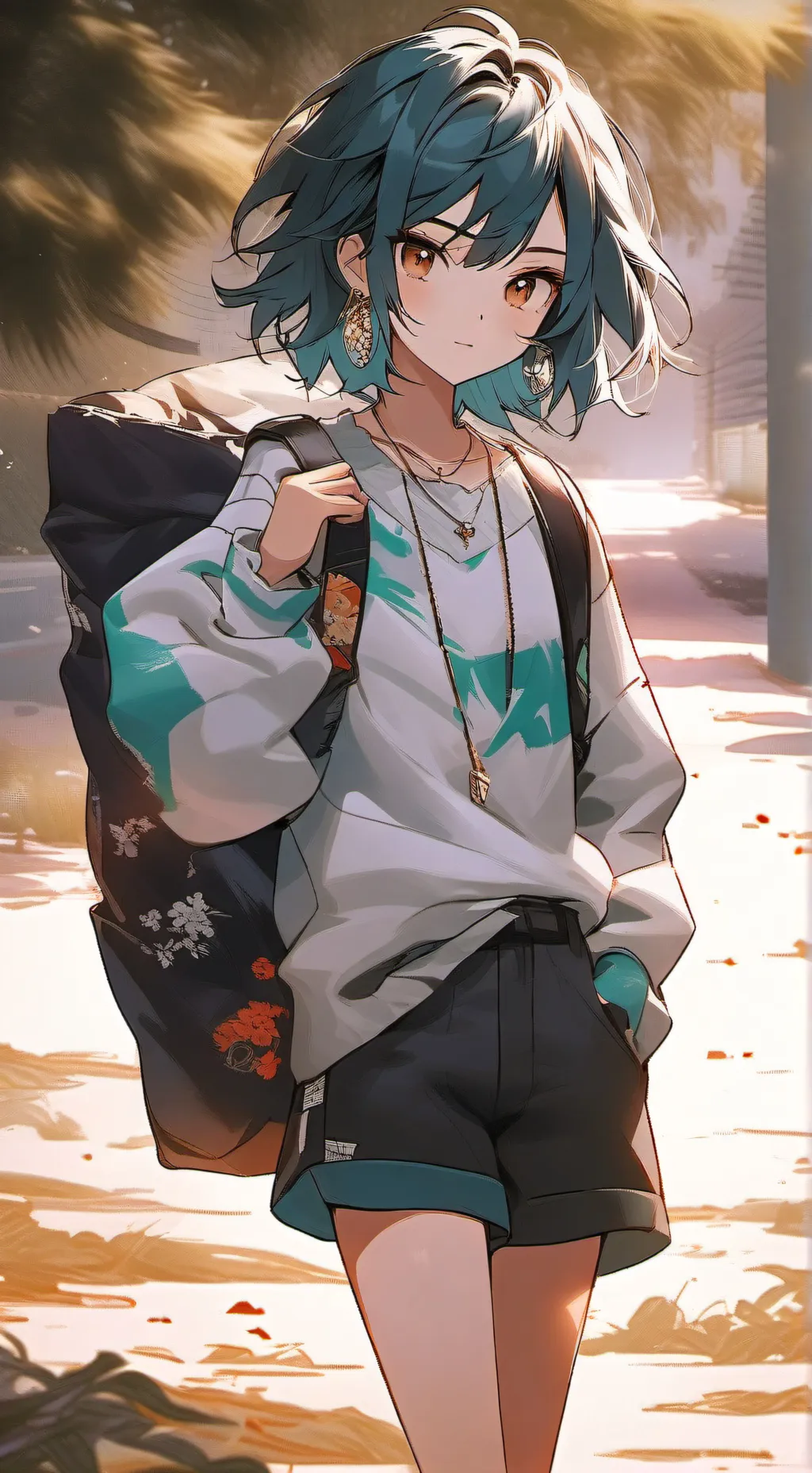 ai character: Andy background