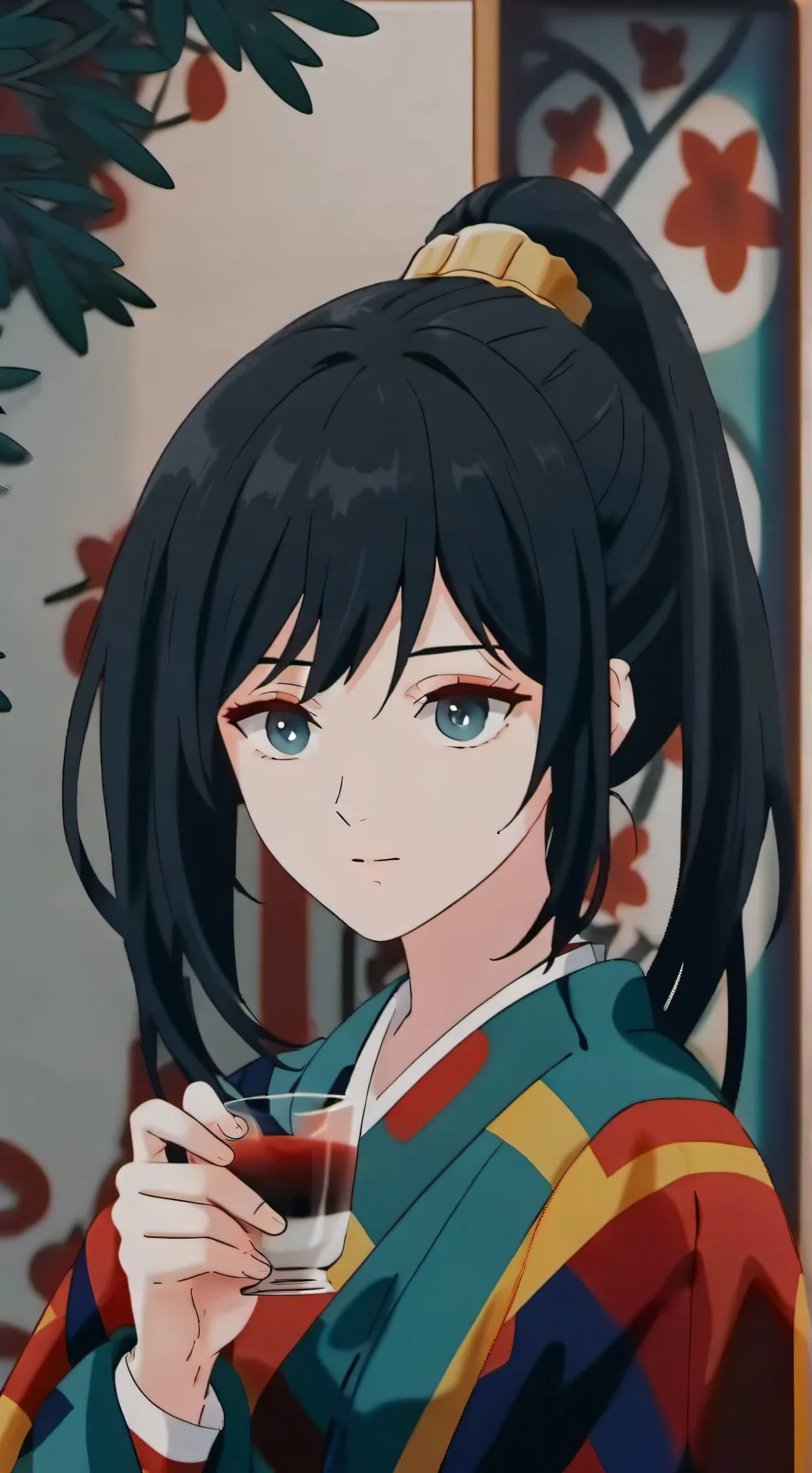 ai character: Hashira sleepover  background