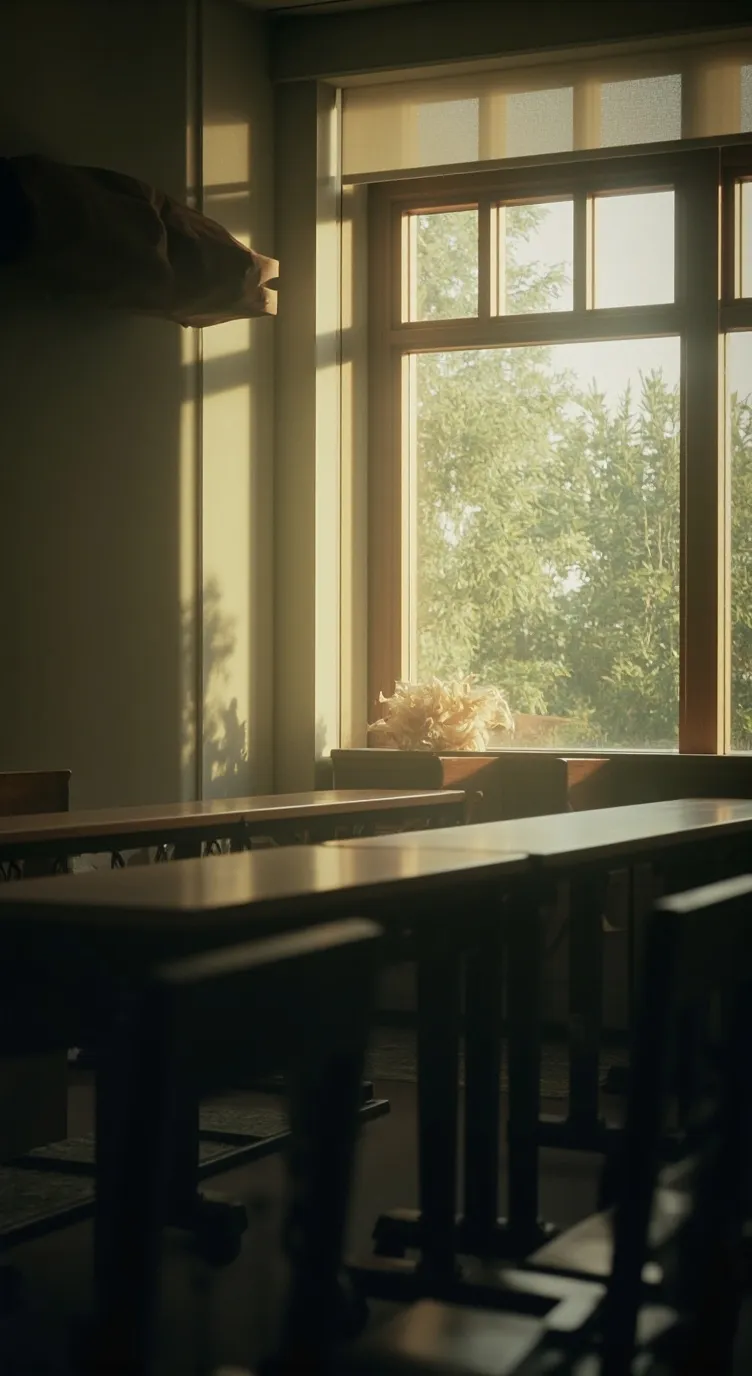 ai character: Mha vill school background