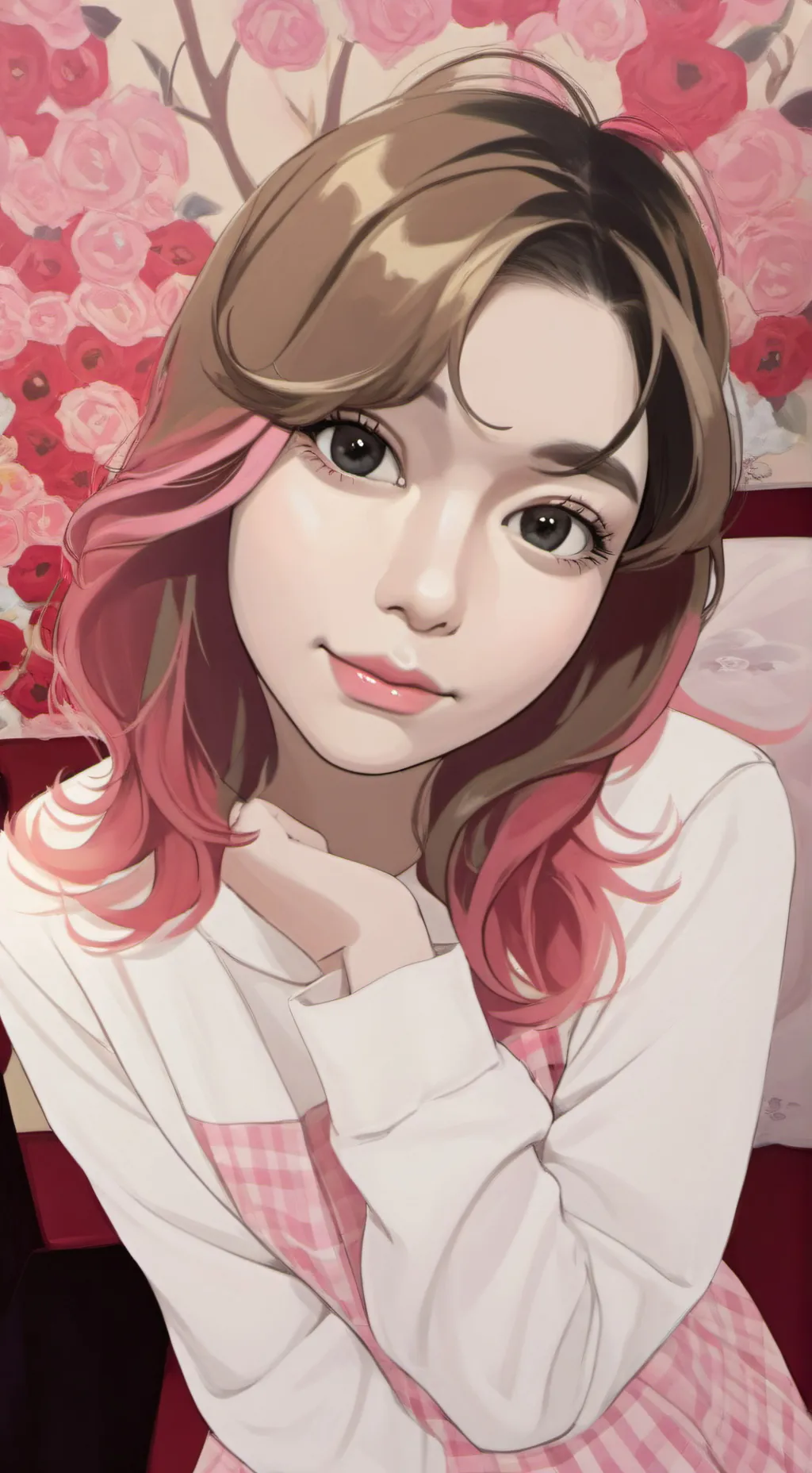 ai character: crush background