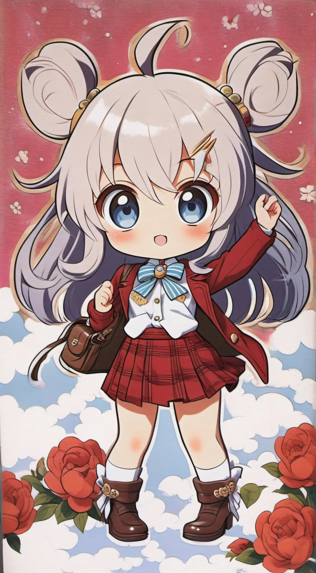 ai character: noël kny  background