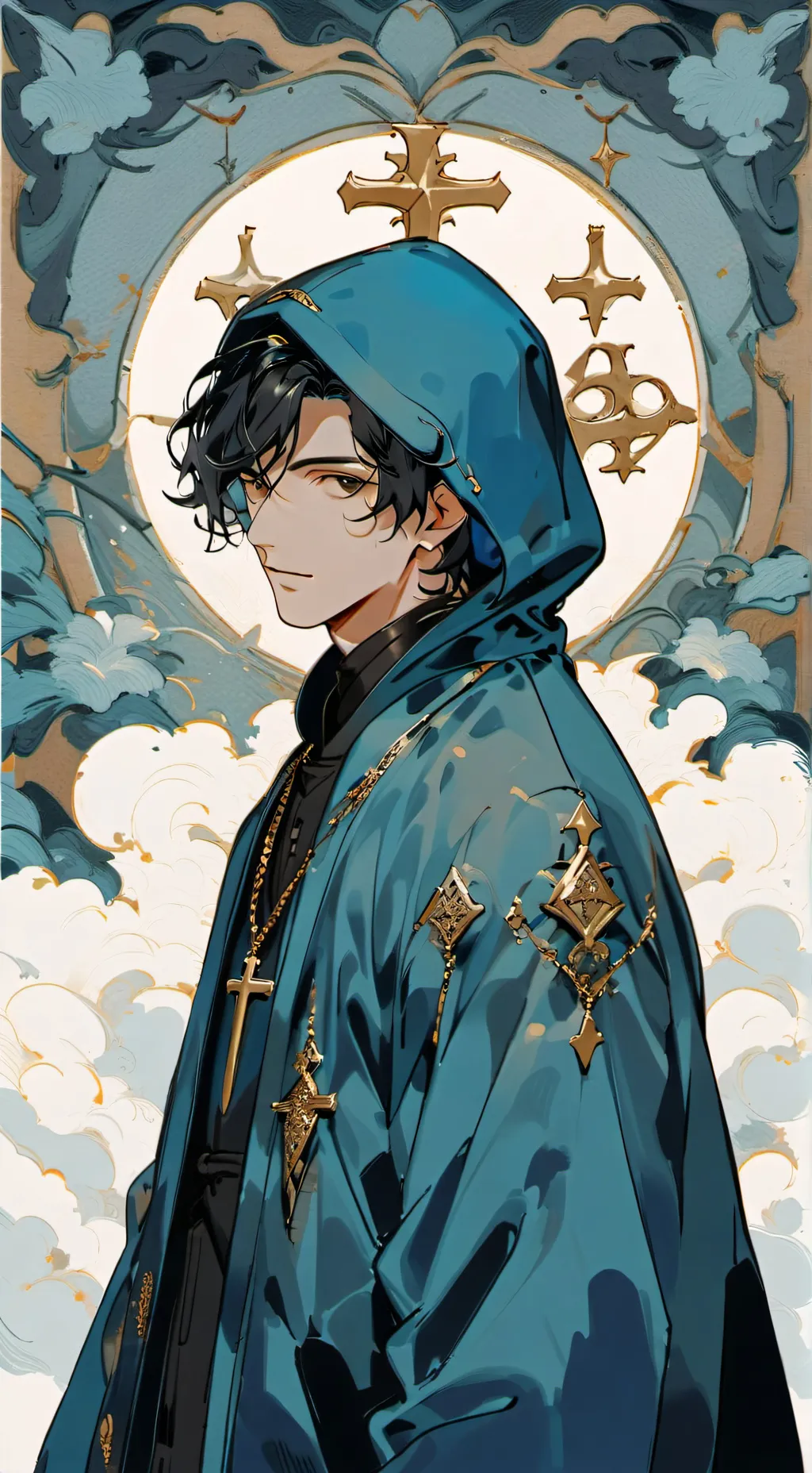 ai character: DARKCULT background