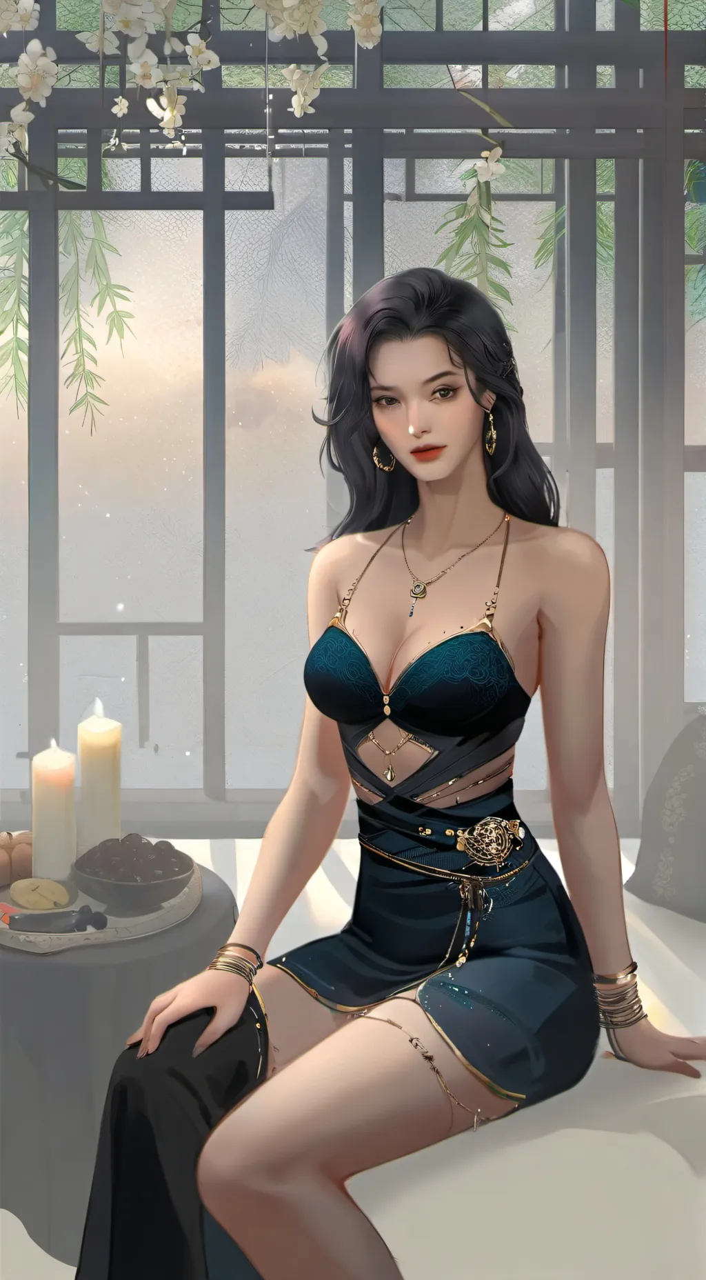 ai character: lorreta background