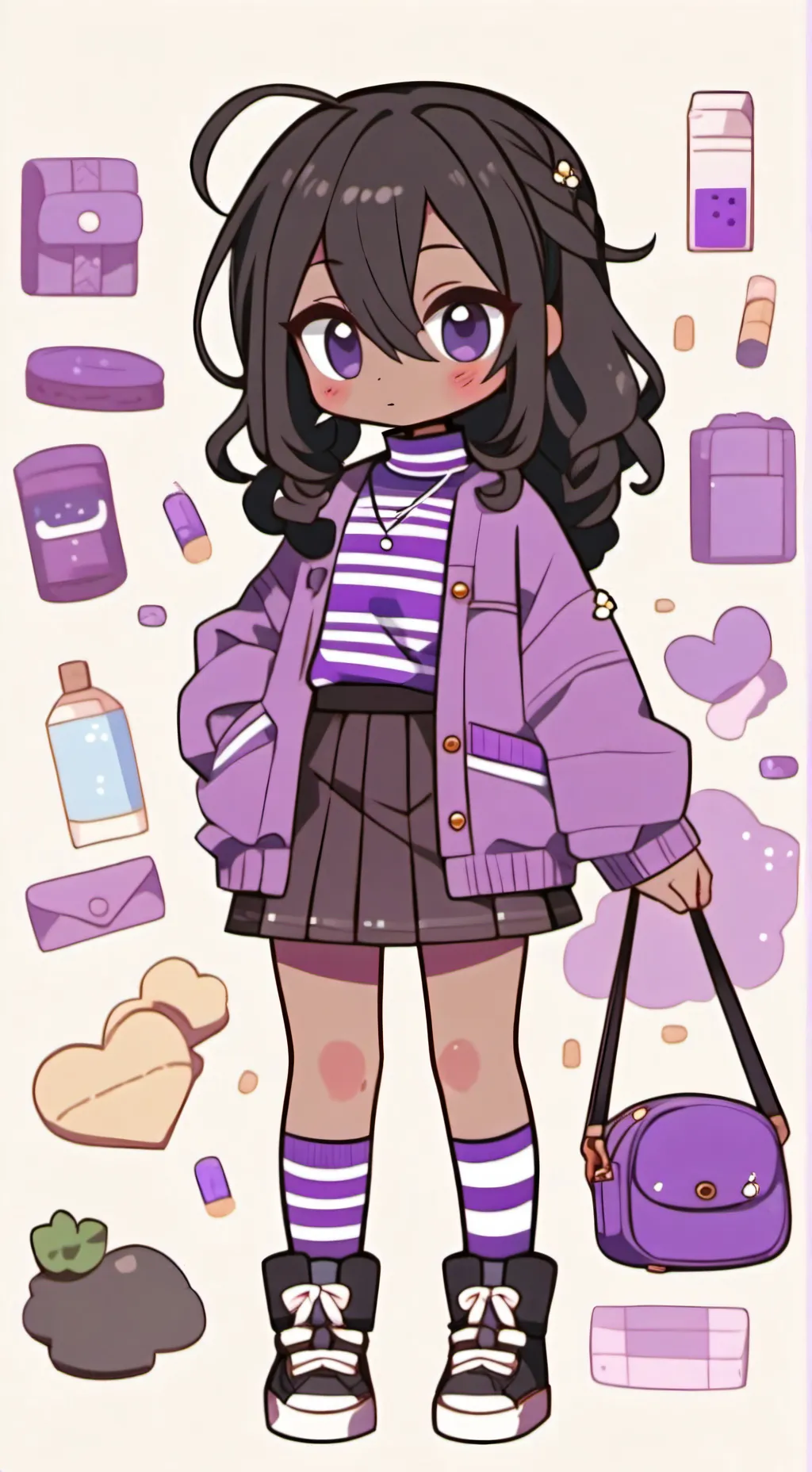 ai character: Ariana(my oc) background