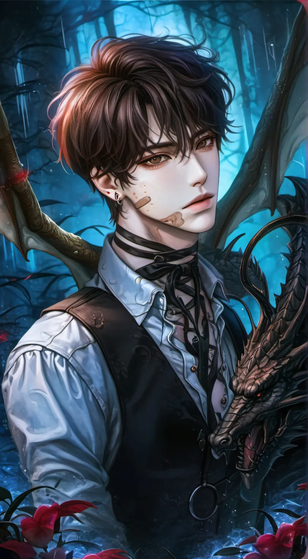 ai character: Zach background