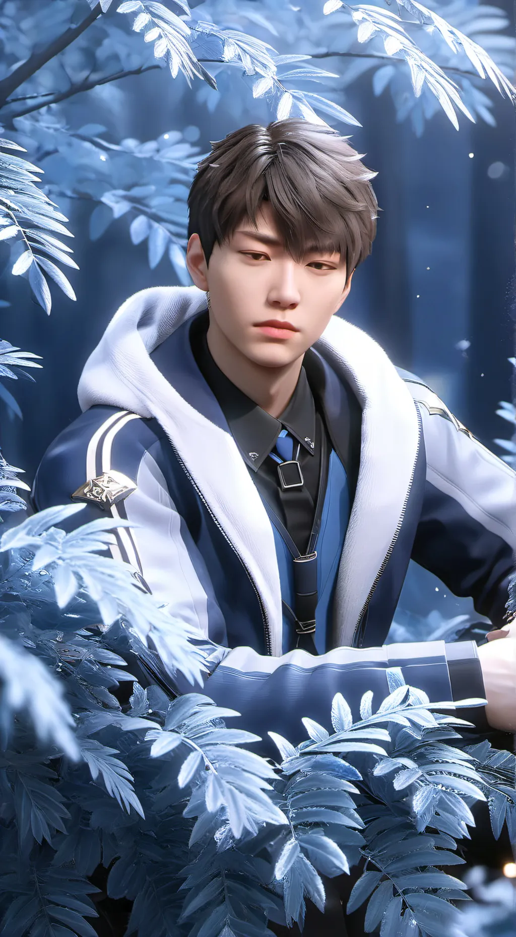 ai character: Лин background