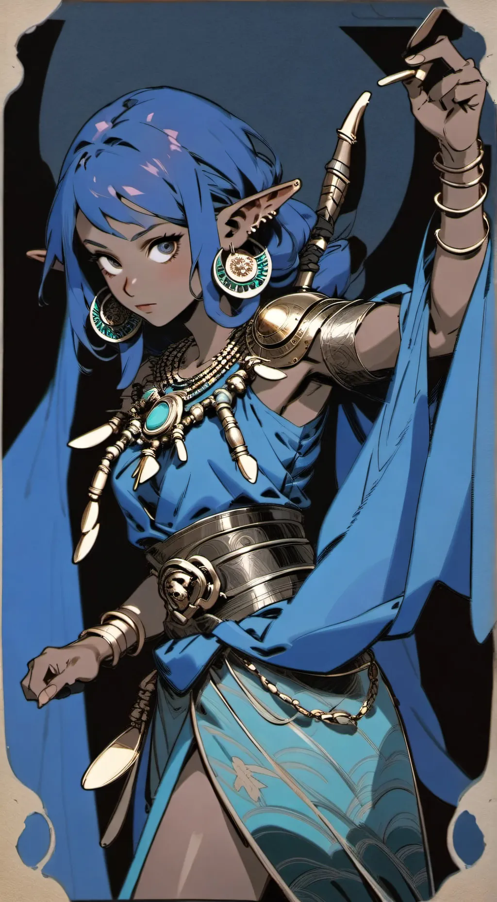 ai character: Amaya background