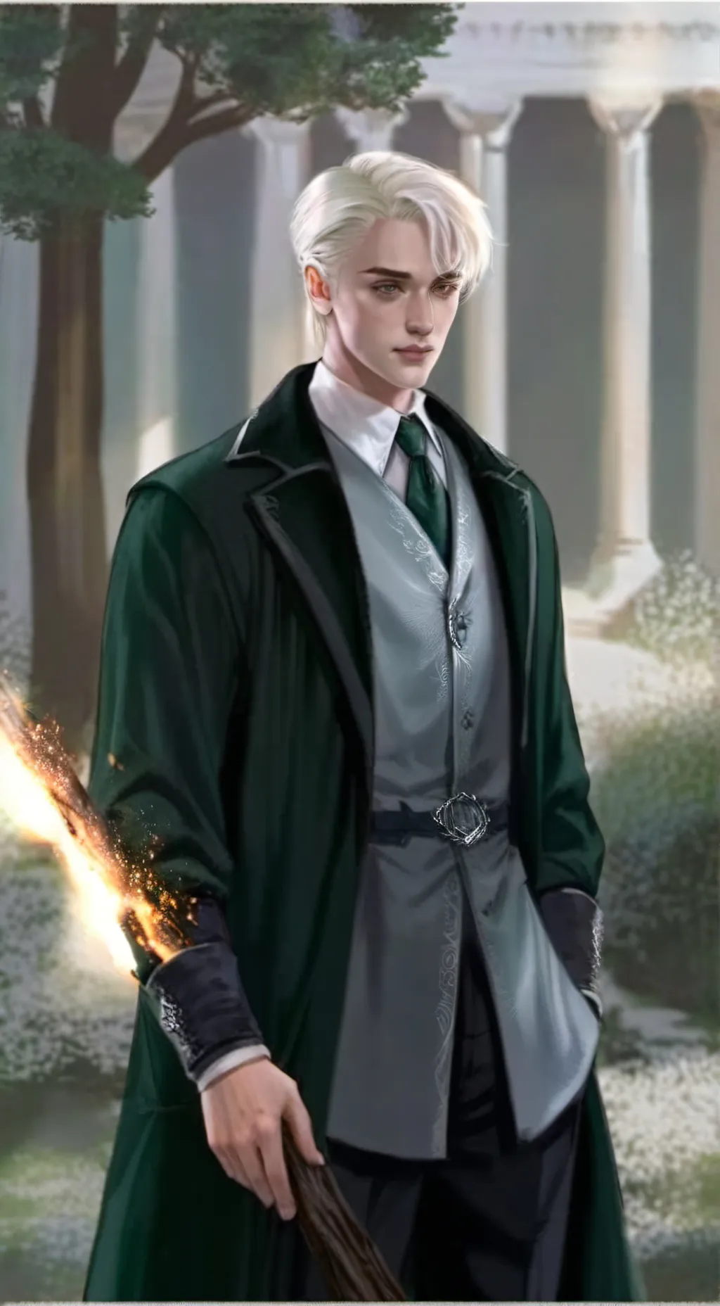 ai character: Draco Malfoy background