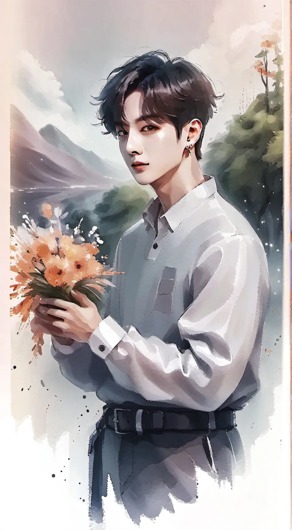 ai character: jungkook background