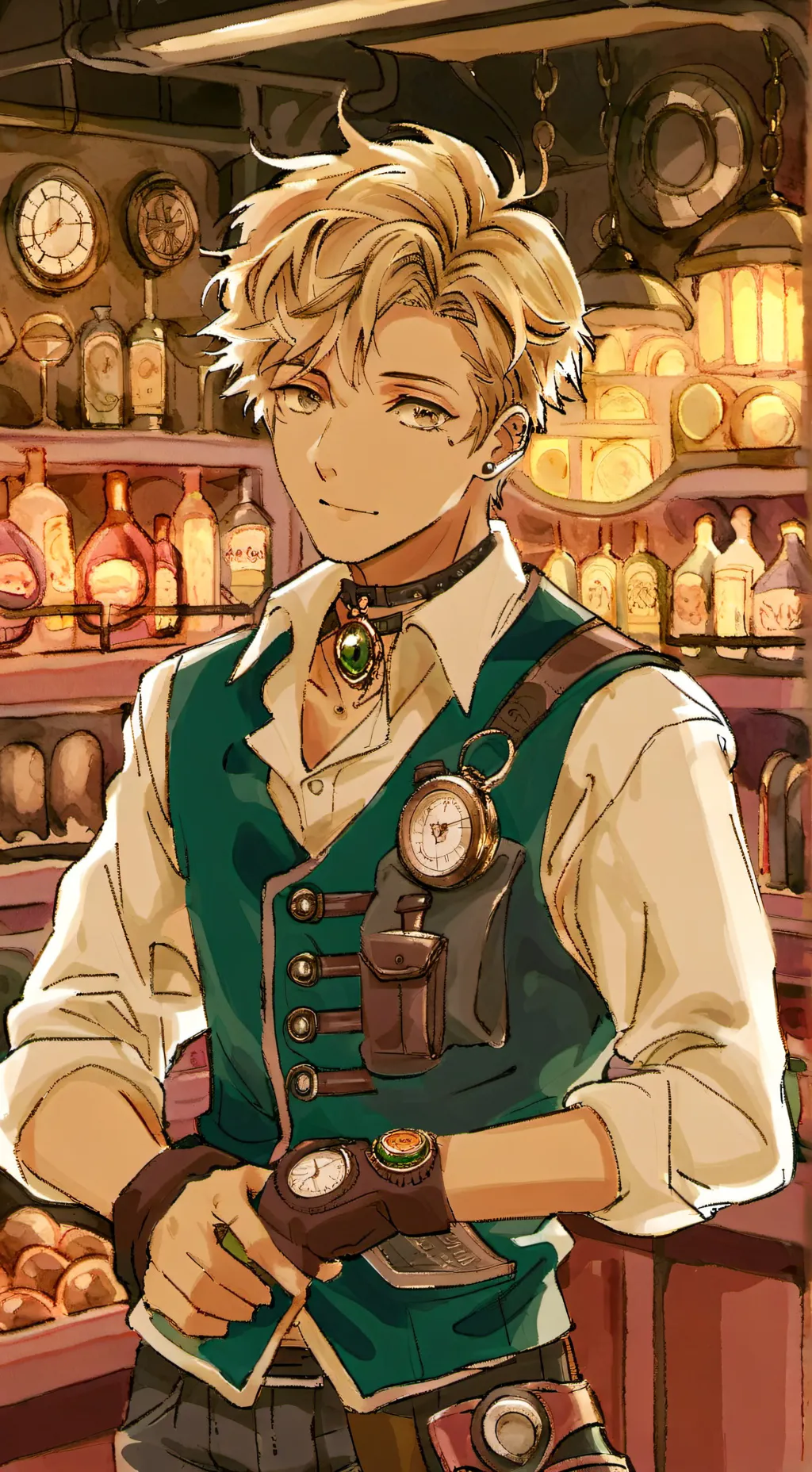 ai character: Leonadis background