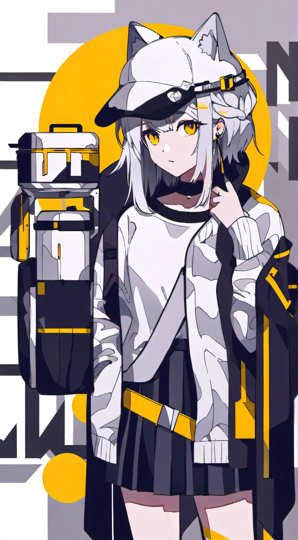 ai character: bakugo background