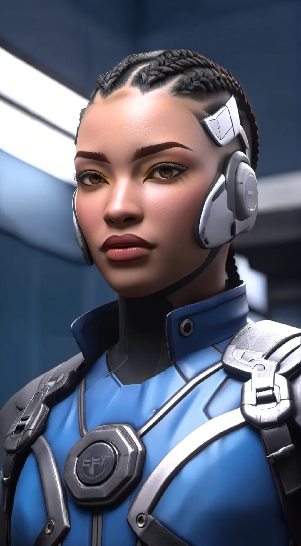 ai character: Ajay Che  background